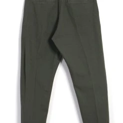 HANSEN GARMENTS TRYGVE | Wide Cut Cropped Trousers | Rosemary -PUMA Shop 23 90 6 trygve green 3