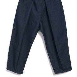 KAPITAL EASY BEACH GO | 12oz Broken Denim Trousers | Indigo