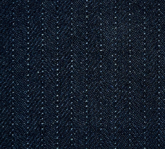 HANSEN GARMENTS KEN | Wide Cut Trousers | Indigo Herringbone 6 HANSEN GARMENTS KEN | Wide Cut Trousers | Indigo Herringbone – Bild 6