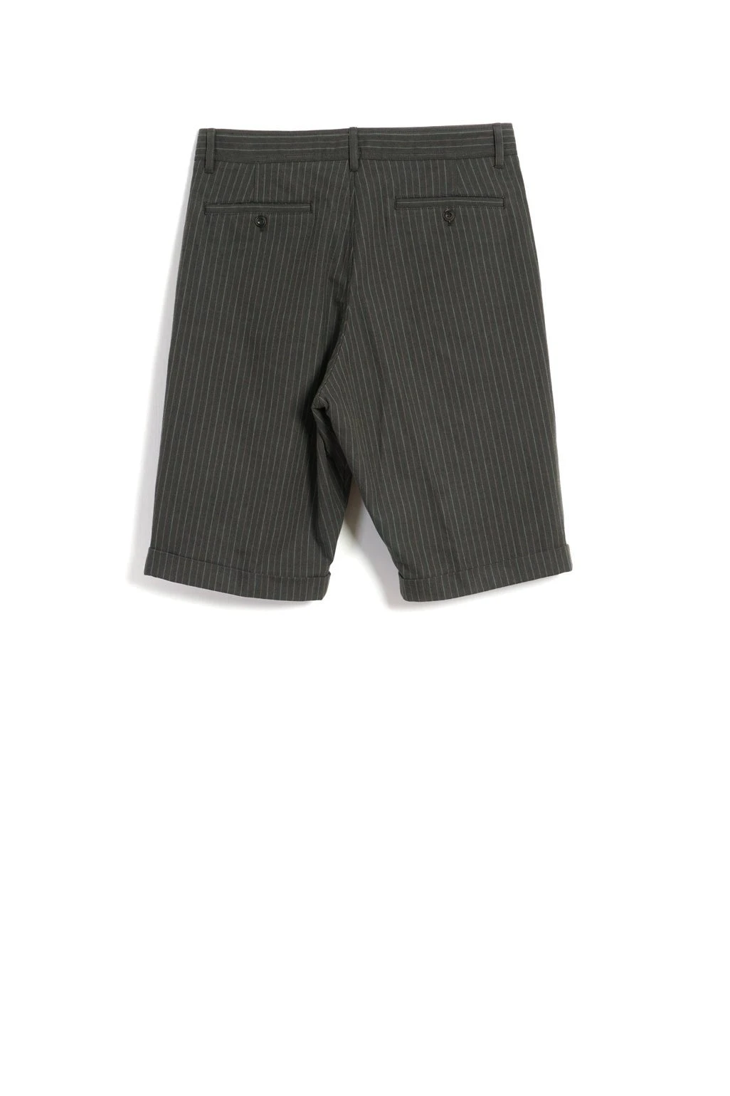 HANSEN GARMENTS BIRK | Single Pleated Shorts | Khaki Pin 6 HANSEN GARMENTS BIRK | Single Pleated Shorts | Khaki Pin – Bild 6