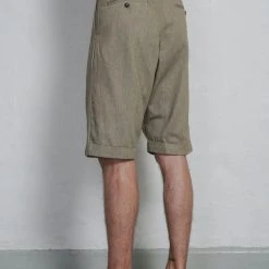 HANSEN GARMENTS BIRK | Single Pleated Shorts | Safari -PUMA Shop birk single pleated shorts safari hansen garments 995036