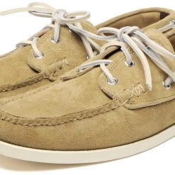 YUKETEN BOAT SHOE | Moccasin Shoe | FO Khaki