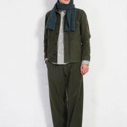 HANSEN GARMENTS BOBBY | Super Wide Pleated Trousers | Dark Green -PUMA Shop bobby super wide pleated trousers dark green hansen garments 461308