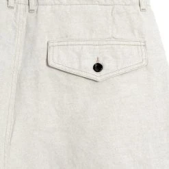 HANSEN GARMENTS BOBBY | Super Wide Pleated Trousers | Flax Nature -PUMA Shop bobby super wide pleated trousers flax nature hansen garments 480099