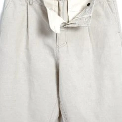 HANSEN GARMENTS BOBBY | Super Wide Pleated Trousers | Flax Nature -PUMA Shop bobby super wide pleated trousers flax nature hansen garments 872457