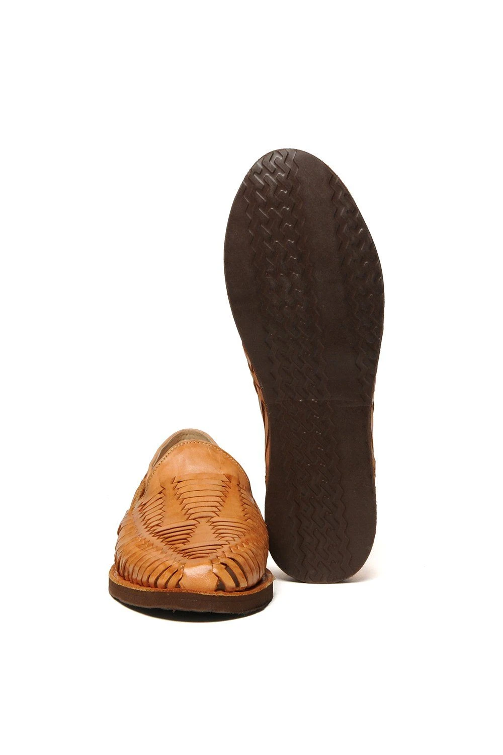 Chamula Cancun Leather Huarache | Slip On Vegetable Tanned Sandals | Tan 1 5 Chamula Cancun Leather Huarache | Slip On Vegetable Tanned Sandals | Tan 1 – Bild 5