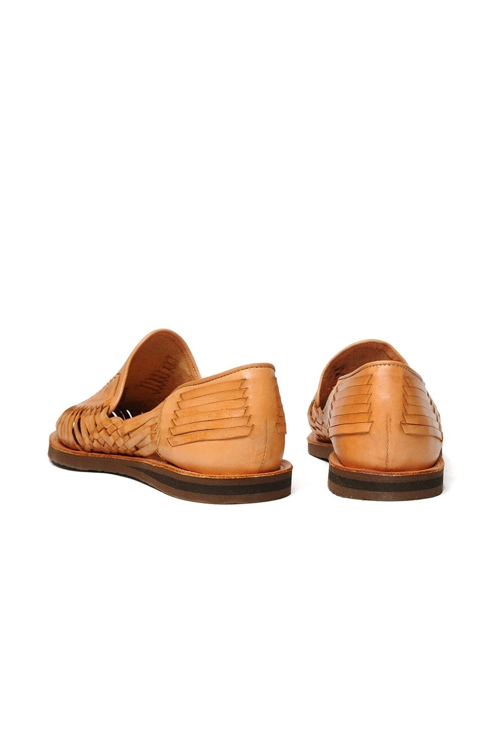 Chamula Cancun Leather Huarache | Slip On Vegetable Tanned Sandals | Tan 1 4 Chamula Cancun Leather Huarache | Slip On Vegetable Tanned Sandals | Tan 1 – Bild 4