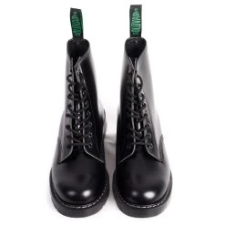 Solovair DERBY BOOT | 8 Eye | Black