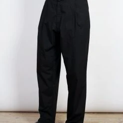 HANSEN GARMENTS EIGIL | Light Wide Cut Summer Trousers | Black -PUMA Shop eigil light wide cut summer trousers black 937320