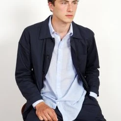 HANSEN GARMENTS EIGIL | Light Wide Cut Summer Trousers | Navy 13 HANSEN GARMENTS EIGIL | Light Wide Cut Summer Trousers | Navy -PUMA Shop eigil light wide cut summer trousers navy 691575