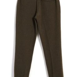 HANSEN GARMENTS FINN | Side Buckle Regular Trousers | Brown Herringbone 9 HANSEN GARMENTS FINN | Side Buckle Regular Trousers | Brown Herringbone -PUMA Shop finn side buckle regular trousers brown herringbone hansen garments 418798