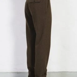 HANSEN GARMENTS FINN | Side Buckle Regular Trousers | Brown Herringbone 11 HANSEN GARMENTS FINN | Side Buckle Regular Trousers | Brown Herringbone -PUMA Shop finn side buckle regular trousers brown herringbone hansen garments 489020