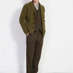 HANSEN GARMENTS FINN | Side Buckle Regular Trousers | Brown Herringbone 8 HANSEN GARMENTS FINN | Side Buckle Regular Trousers | Brown Herringbone -PUMA Shop finn side buckle regular trousers brown herringbone hansen garments 593088
