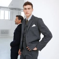 HANSEN GARMENTS FRANK | Regular Fit Trousers | Graphite -PUMA Shop frank regular fit trousers graphite 255 650390