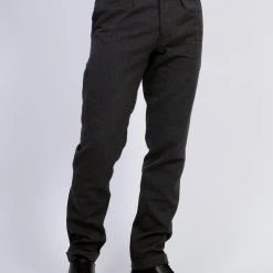 HANSEN GARMENTS FRANK | Regular Fit Trousers | Graphite -PUMA Shop frank regular fit trousers graphite 255 998657