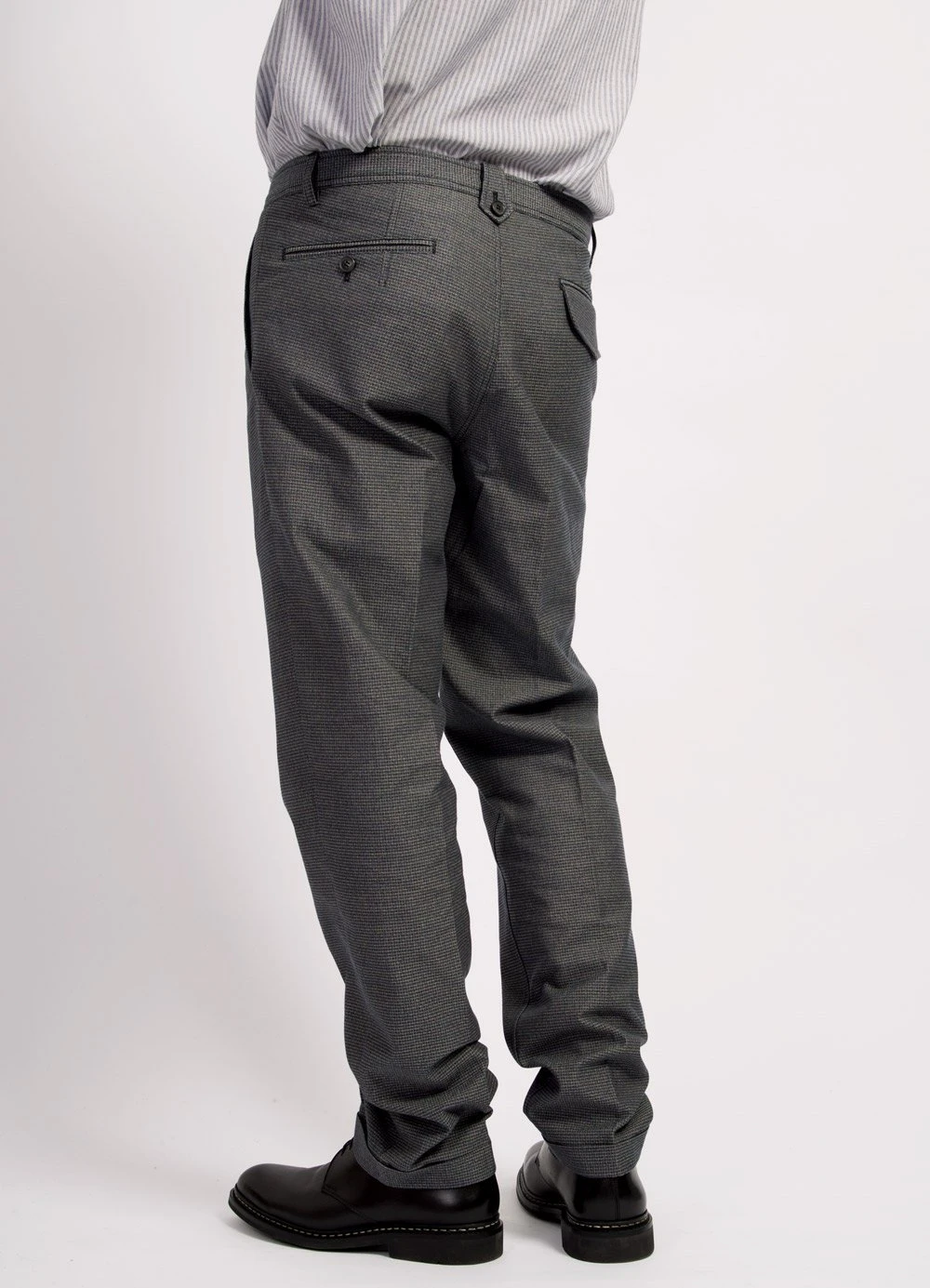 HANSEN GARMENTS FRANK | Regular Fit Trousers | Indigo Grey 4 HANSEN GARMENTS FRANK | Regular Fit Trousers | Indigo Grey – Bild 4