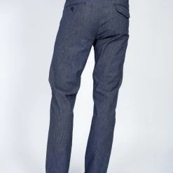 HANSEN GARMENTS FRANK | Regular Fit Trousers | Indigostripe -PUMA Shop frank regular fit trousers indigostripe 200 290390