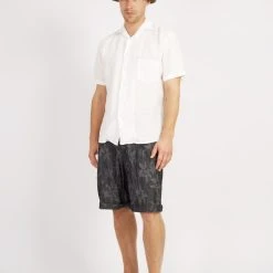 HANSEN GARMENTS GILBERT | Wide Cut Shorts | Botanic Indigo -PUMA Shop gilbert wide cut shorts botanic indigo 190 519856