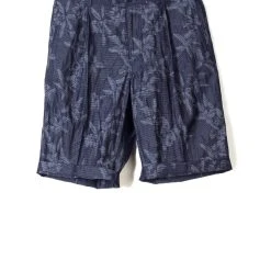 HANSEN GARMENTS GILBERT | Wide Cut Shorts | Botanic Indigo