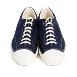 Moonstar GYM COURT | Canvas Vulcanised Sole Sneaker | Navy