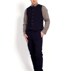 HANSEN GARMENTS IVAN | Slim Fit Trousers | Deep Indigo 11 HANSEN GARMENTS IVAN | Slim Fit Trousers | Deep Indigo -PUMA Shop ivan slim fit trousers deep indigo 265 128082