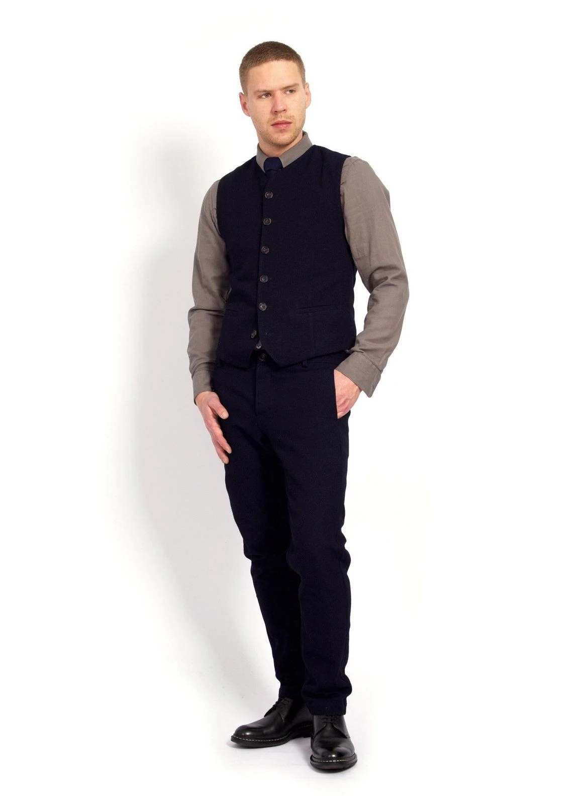 HANSEN GARMENTS IVAN | Slim Fit Trousers | Deep Indigo 6 HANSEN GARMENTS IVAN | Slim Fit Trousers | Deep Indigo – Bild 6