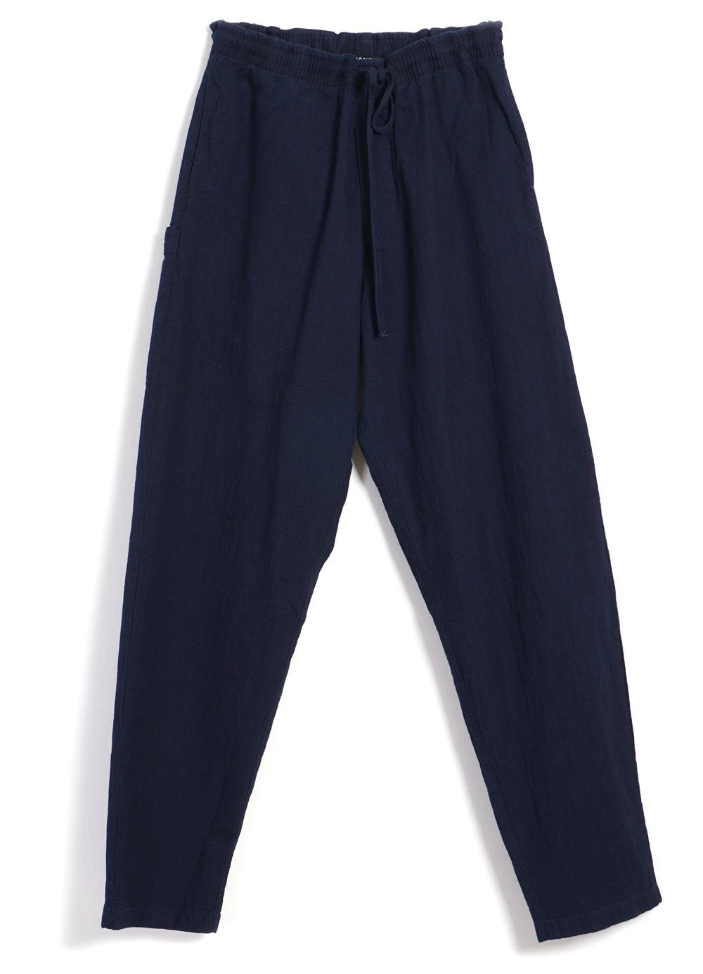 HANSEN GARMENTS JACK | Casual Drawstring Pants | Waffle Indigo 1 HANSEN GARMENTS JACK | Casual Drawstring Pants | Waffle Indigo