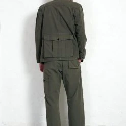 HANSEN GARMENTS KARLO | Wide Cut Utility Trousers | Green -PUMA Shop karlo wide cut utility trousers green hansen garments 446699