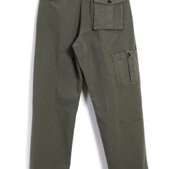HANSEN GARMENTS KARLO | Wide Cut Utility Trousers | Green -PUMA Shop karlo wide cut utility trousers green hansen garments 973793