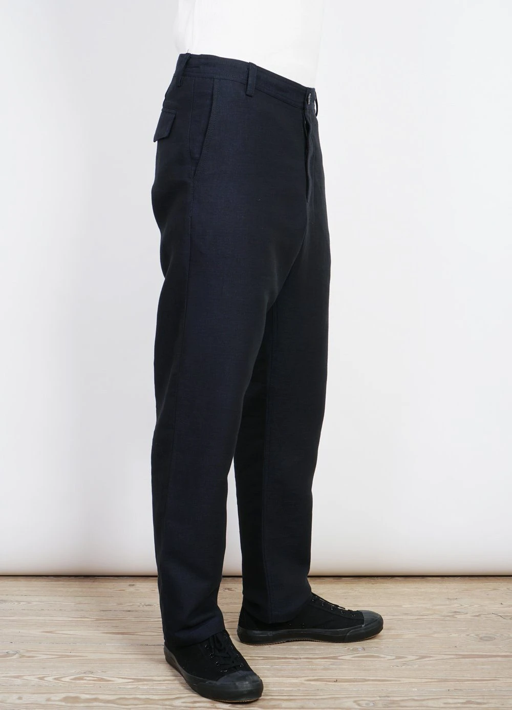 HANSEN GARMENTS KEN | Wide Cut Trousers| 3-Tone Blue 5 HANSEN GARMENTS KEN | Wide Cut Trousers| 3-Tone Blue – Bild 5