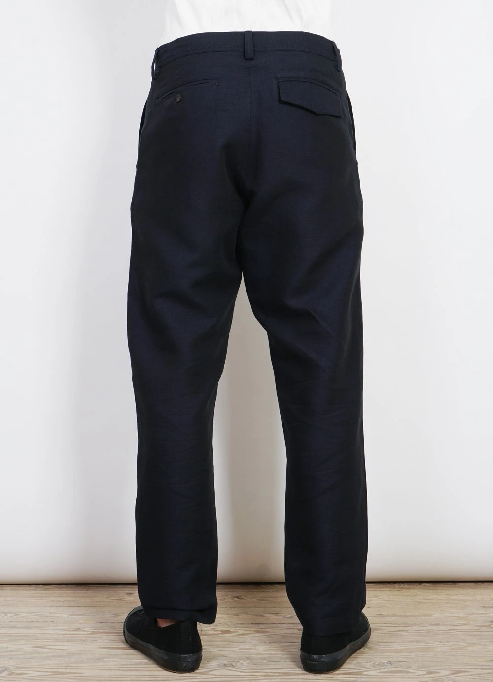 HANSEN GARMENTS KEN | Wide Cut Trousers| 3-Tone Blue 4 HANSEN GARMENTS KEN | Wide Cut Trousers| 3-Tone Blue – Bild 4