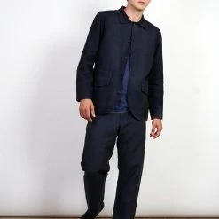 HANSEN GARMENTS KEN | Wide Cut Trousers| 3-Tone Blue 11 HANSEN GARMENTS KEN | Wide Cut Trousers| 3-Tone Blue -PUMA Shop ken wide cut trousers 3 tone blue 992660