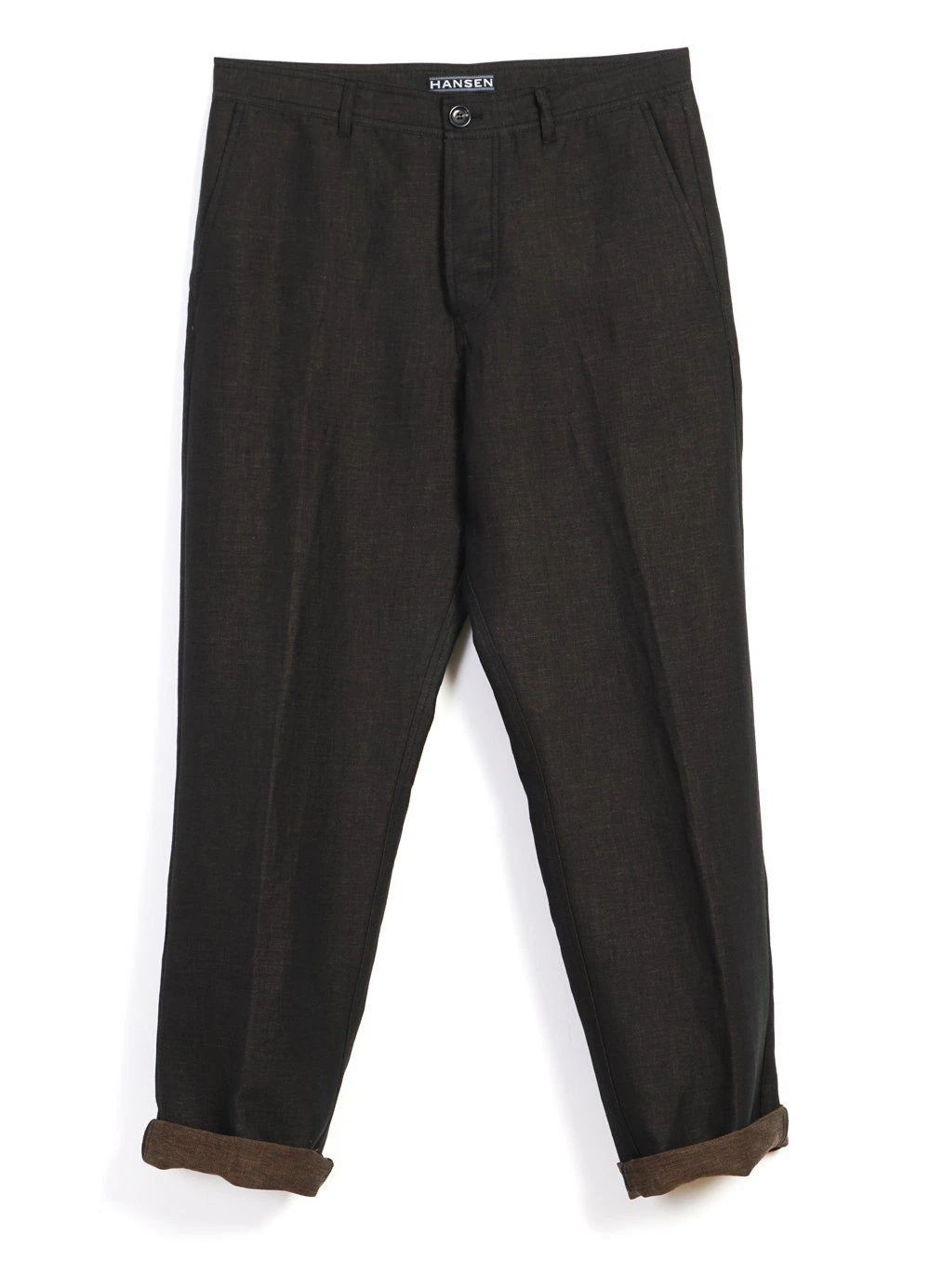 HANSEN GARMENTS KEN | Wide Cut Trousers| Brown 3 HANSEN GARMENTS KEN | Wide Cut Trousers| Brown – Bild 3