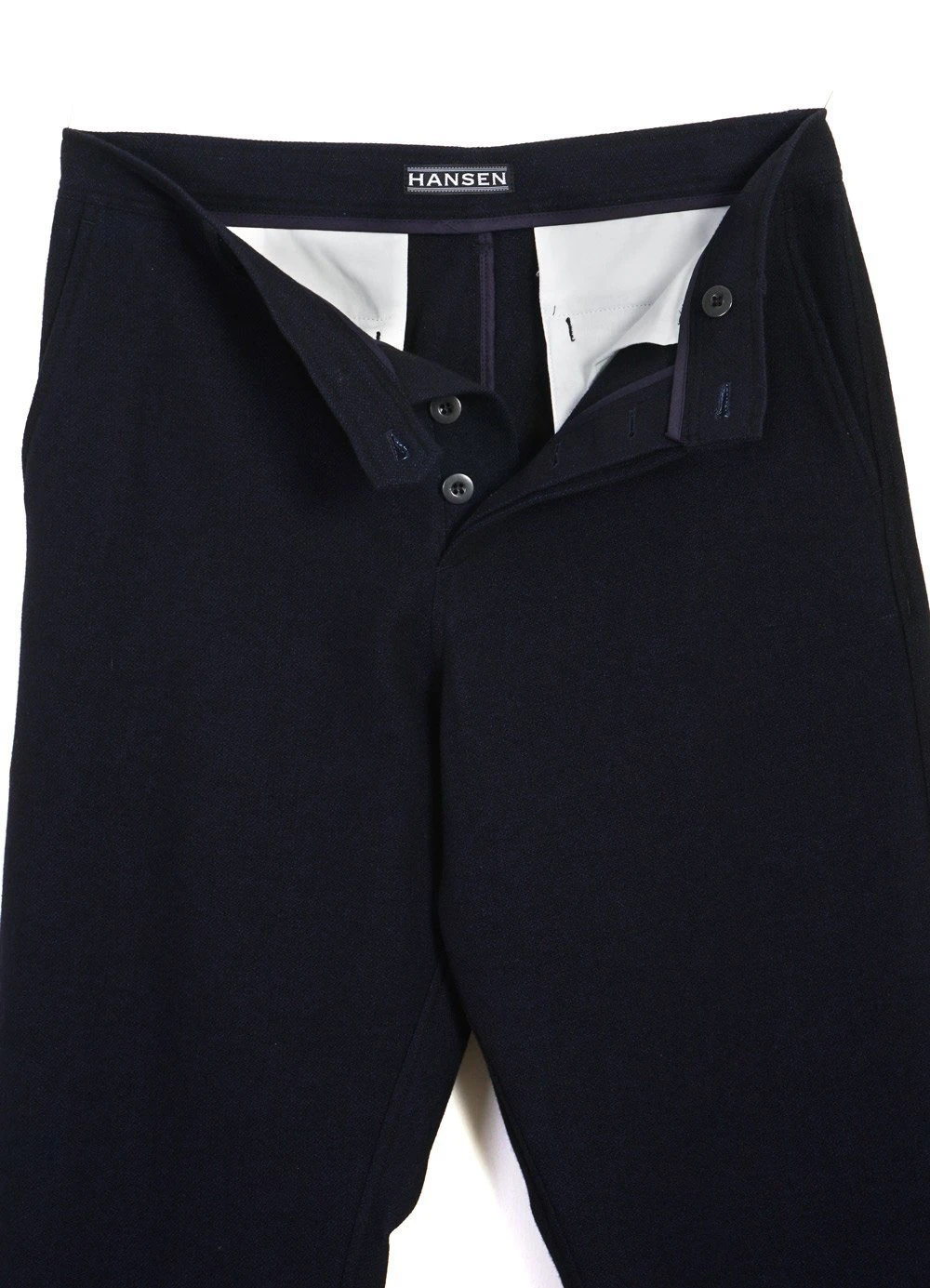 HANSEN GARMENTS KEN | Wide Cut Trousers | Deep Indigo 2 HANSEN GARMENTS KEN | Wide Cut Trousers | Deep Indigo – Bild 2