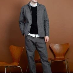 HANSEN GARMENTS KEN | Wide Cut Trousers | Gravel -PUMA Shop ken wide cut trousers gravel hansen garments 230954