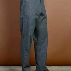 HANSEN GARMENTS KEN | Wide Cut Trousers | Gravel -PUMA Shop ken wide cut trousers gravel hansen garments 340569