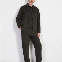 HANSEN GARMENTS KEN | Wide Cut Trousers | Greenish -PUMA Shop ken wide cut trousers greenish hansen garments 533467