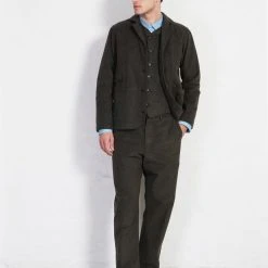 HANSEN GARMENTS KEN | Wide Cut Trousers | Greenish -PUMA Shop ken wide cut trousers greenish hansen garments 948160