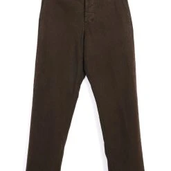 HANSEN GARMENTS KEN | Wide Cut Trousers | Nut