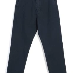 HANSEN GARMENTS KEN | Wide Cut Work Trousers | Black Navy