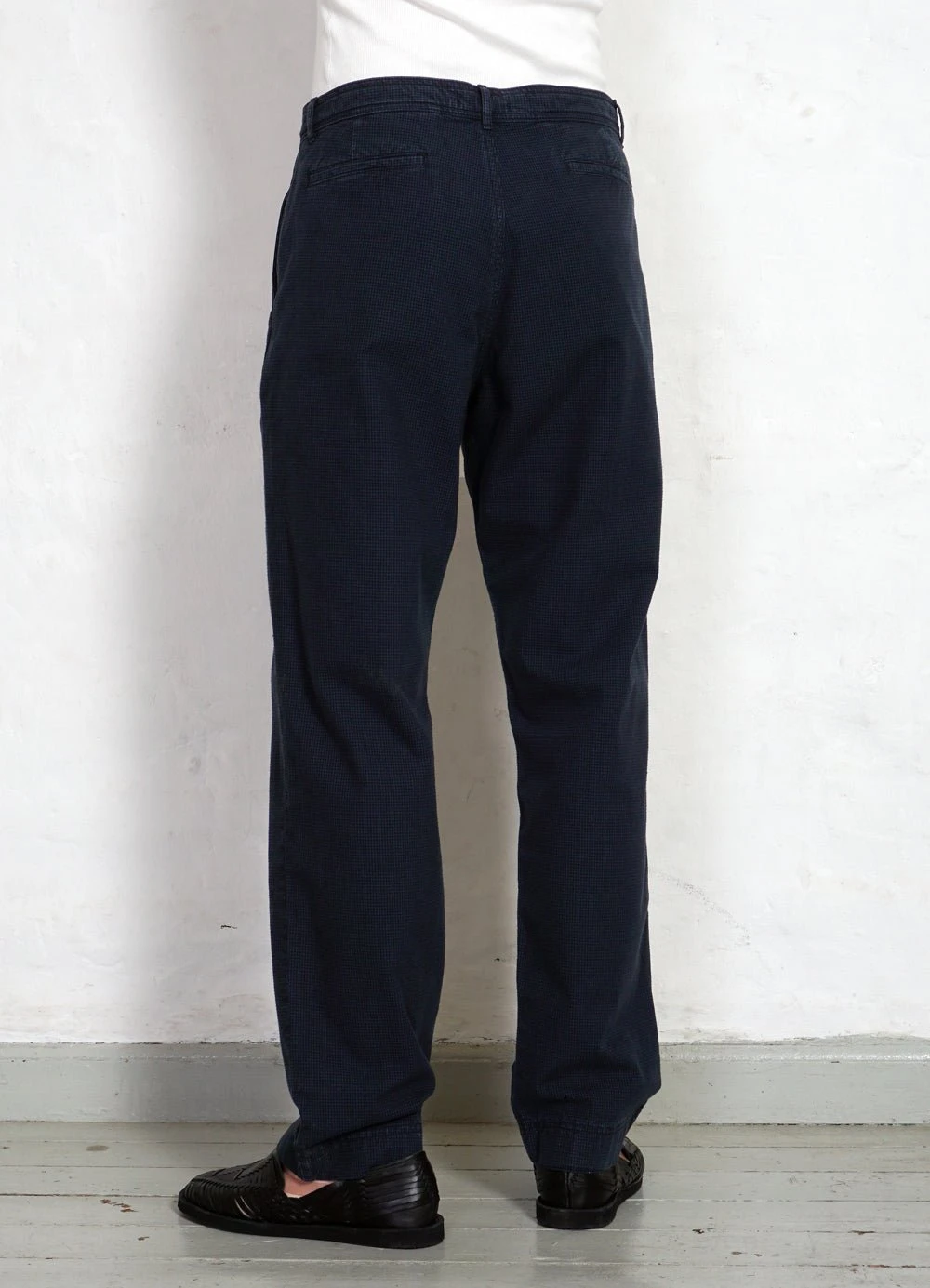 HANSEN GARMENTS KEN | Wide Cut Work Trousers | Black Navy 7 HANSEN GARMENTS KEN | Wide Cut Work Trousers | Black Navy – Bild 7