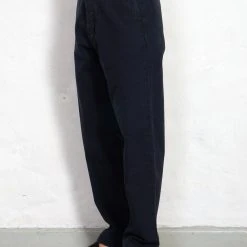 HANSEN GARMENTS KEN | Wide Cut Work Trousers | Black Navy 9 HANSEN GARMENTS KEN | Wide Cut Work Trousers | Black Navy -PUMA Shop ken wide cut work trousers black navy hansen garments 869015