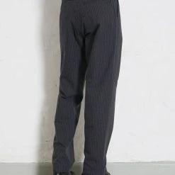 HANSEN GARMENTS KIAN | Cinch Back Wide Trousers | Grey Pin 8 HANSEN GARMENTS KIAN | Cinch Back Wide Trousers | Grey Pin -PUMA Shop kian cinch back wide trousers grey pin hansen garments 401817