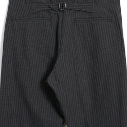 HANSEN GARMENTS KIAN | Cinch Back Wide Trousers | Grey Pin 11 HANSEN GARMENTS KIAN | Cinch Back Wide Trousers | Grey Pin -PUMA Shop kian cinch back wide trousers grey pin hansen garments 486860