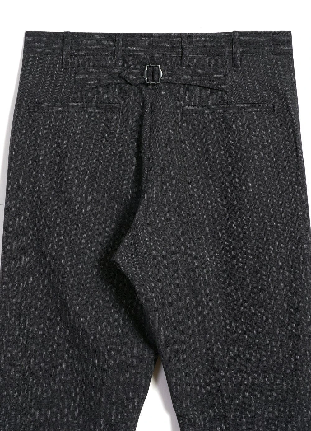 HANSEN GARMENTS KIAN | Cinch Back Wide Trousers | Grey Pin 6 HANSEN GARMENTS KIAN | Cinch Back Wide Trousers | Grey Pin – Bild 6