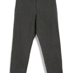 HANSEN GARMENTS KIAN | Cinch Back Wide Trousers | Khaki Pin