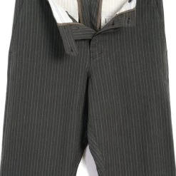 HANSEN GARMENTS KIAN | Cinch Back Wide Trousers | Khaki Pin -PUMA Shop kian cinch back wide trousers khaki pin hansen garments 699913