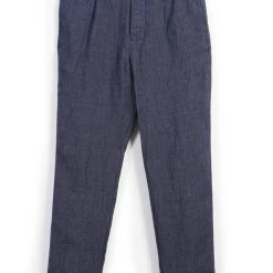 HANSEN GARMENTS MADS | Loose Fit Trousers | Blue Delave