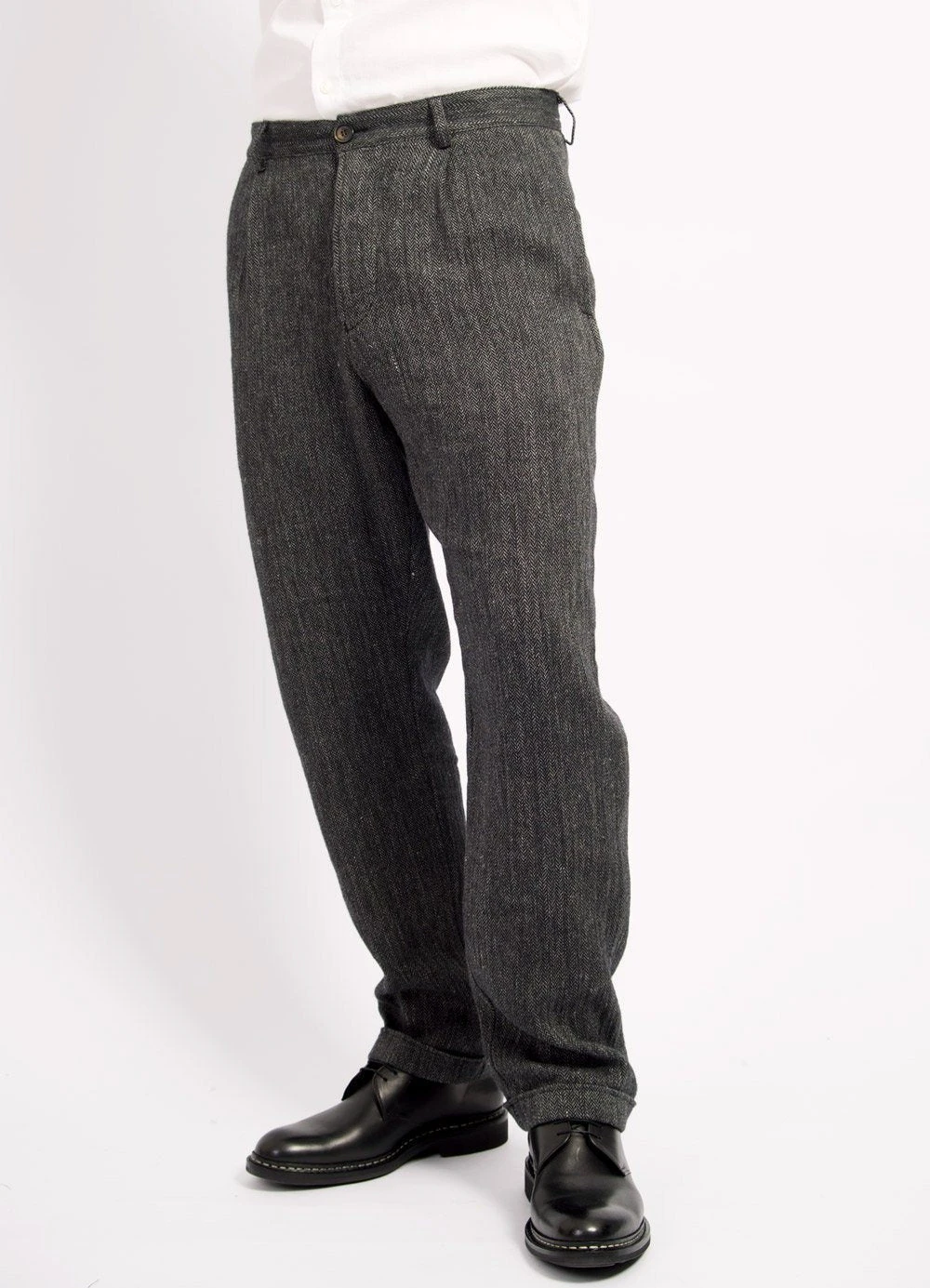 HANSEN GARMENTS MADS | Loose Fit Trousers | Dark Navy 2 HANSEN GARMENTS MADS | Loose Fit Trousers | Dark Navy – Bild 2