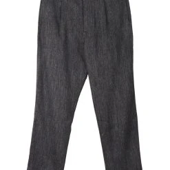 HANSEN GARMENTS MADS | Loose Fit Trousers | Dark Navy